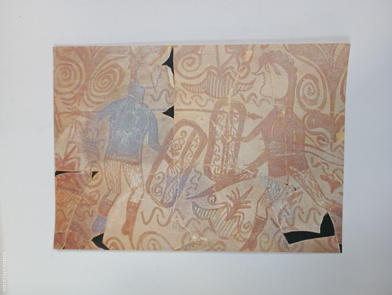 Postales: POSTAL CER&Aacute;MICA IB&Eacute;RICA. LIRIA VALENCIA. ARTE PREHIST&Oacute;RICO ESPA&Ntilde;OL. TDKP29A