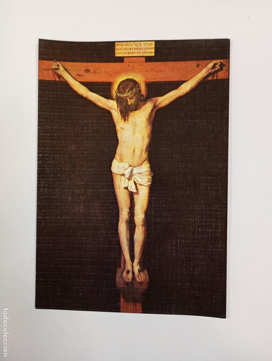 Postkarten: POSTAL VEL&Aacute;ZQUEZ. CRISTO CRUFICADO. TDKP29A