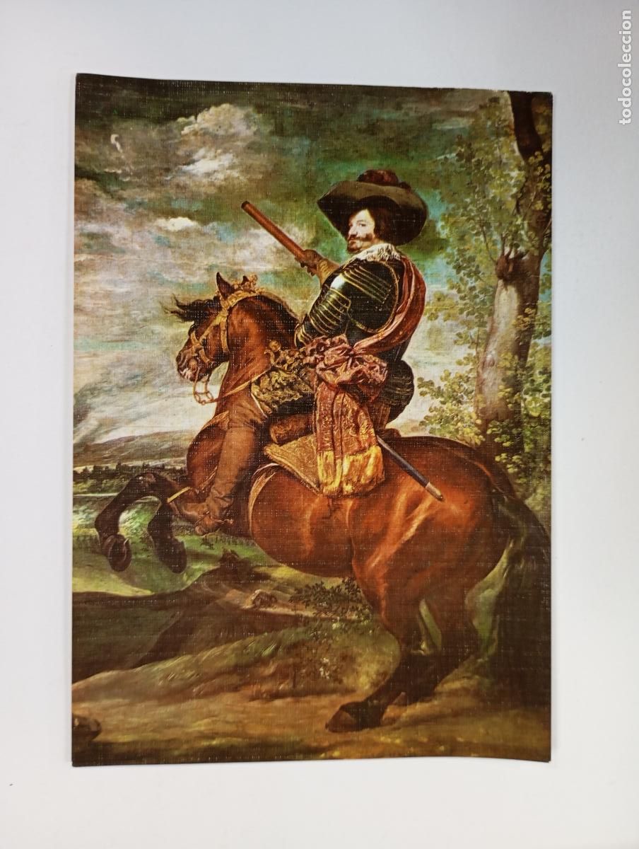 Postales: POSTAL VEL&Aacute;ZQUEZ. CONDE DUQUE DE OLIVARES. TDKP29A