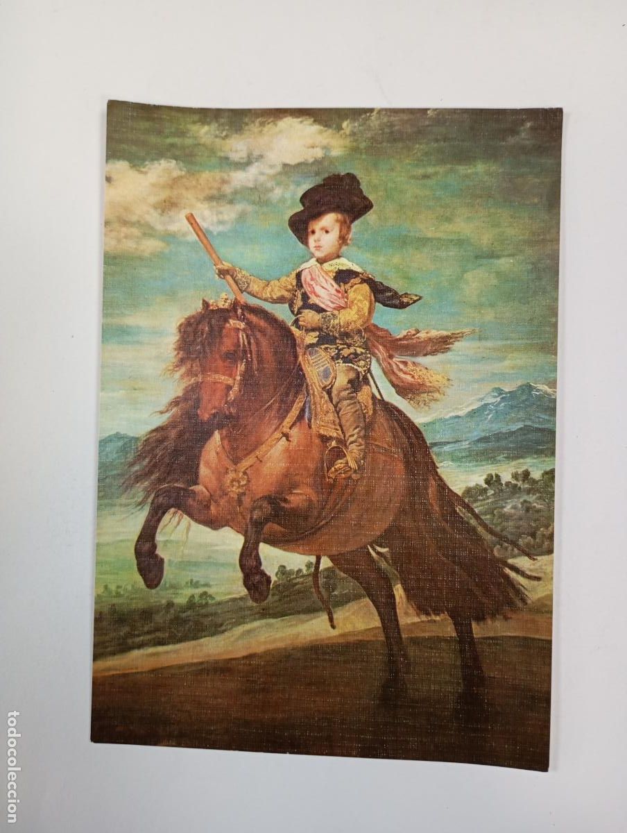 Postales: POSTAL VEL&Aacute;ZQUEZ. EL PR&Iacute;NCIPE BALTASAR CARLOS. TDKP29A