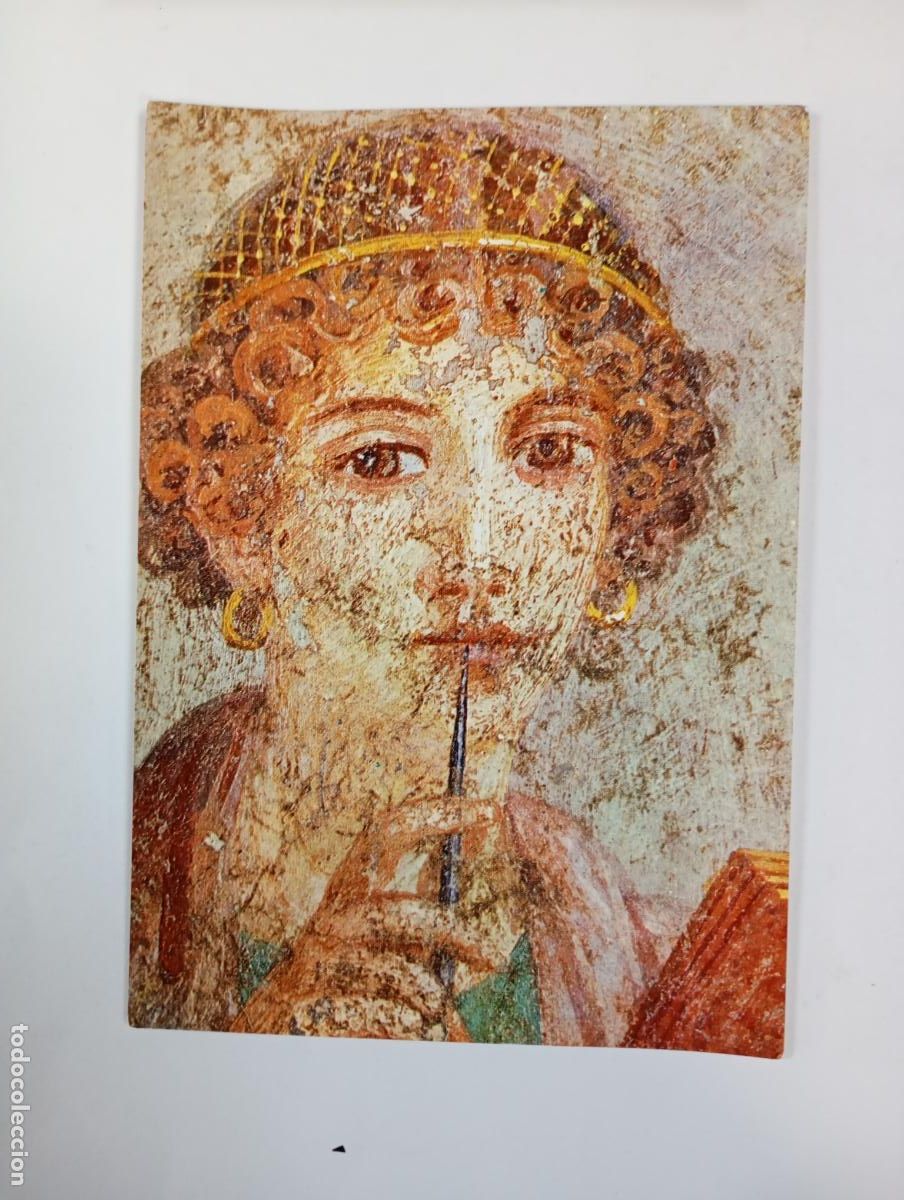Postales: POSTAL ARTE ROM&Aacute;NICO. POETISA DE LA CASA DE LIBANIO POMPEYA. TDKP29A