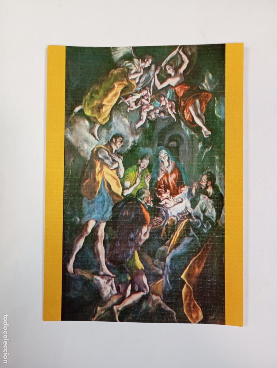 Postales: POSTAL EL GRECO. ADORACI&Oacute;N DE LOS PASTORES. TDKP29A