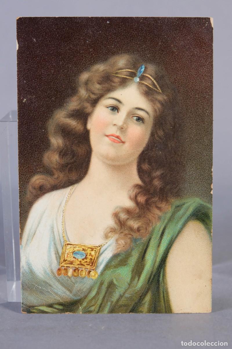 Postales: TARGETA POSTAL - RETRATO DAMA - Foto 1