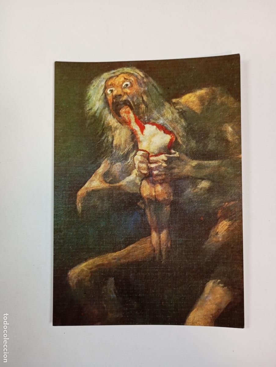 Postales: POSTAL FRANCISCO DE GOYA. SATURNO DEVORANDO A SU HIJO. TDKP29B