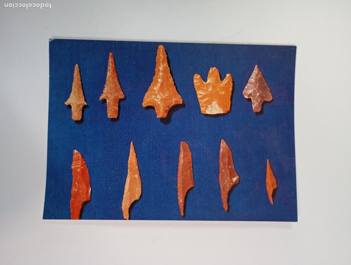 Postales: POSTAL ARTE PREHIST&Oacute;RICO. INDUSTRIA L&Iacute;TICA. TDKP29B
