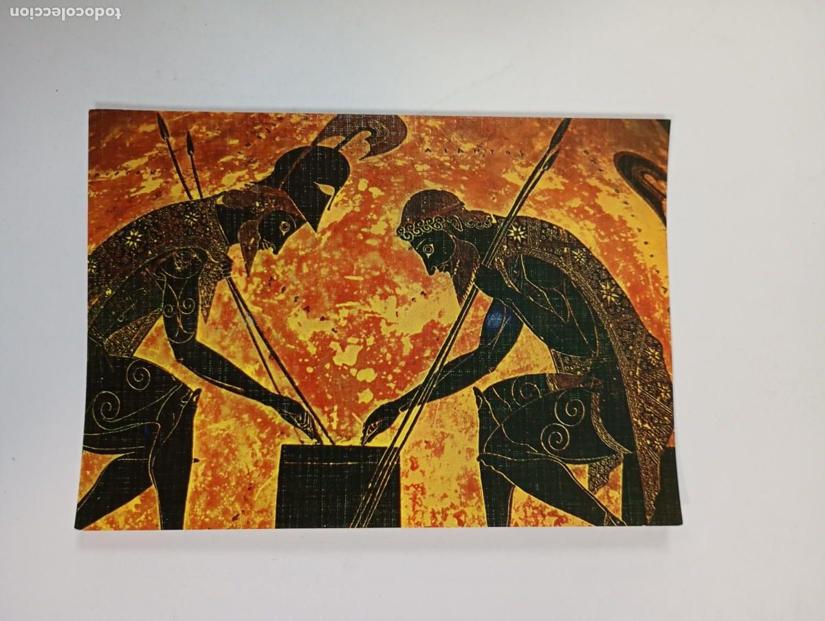 Postales: POSTAL ARTE GRIEGO. &Aacute;NFORA &Aacute;TICA. TDKP29B