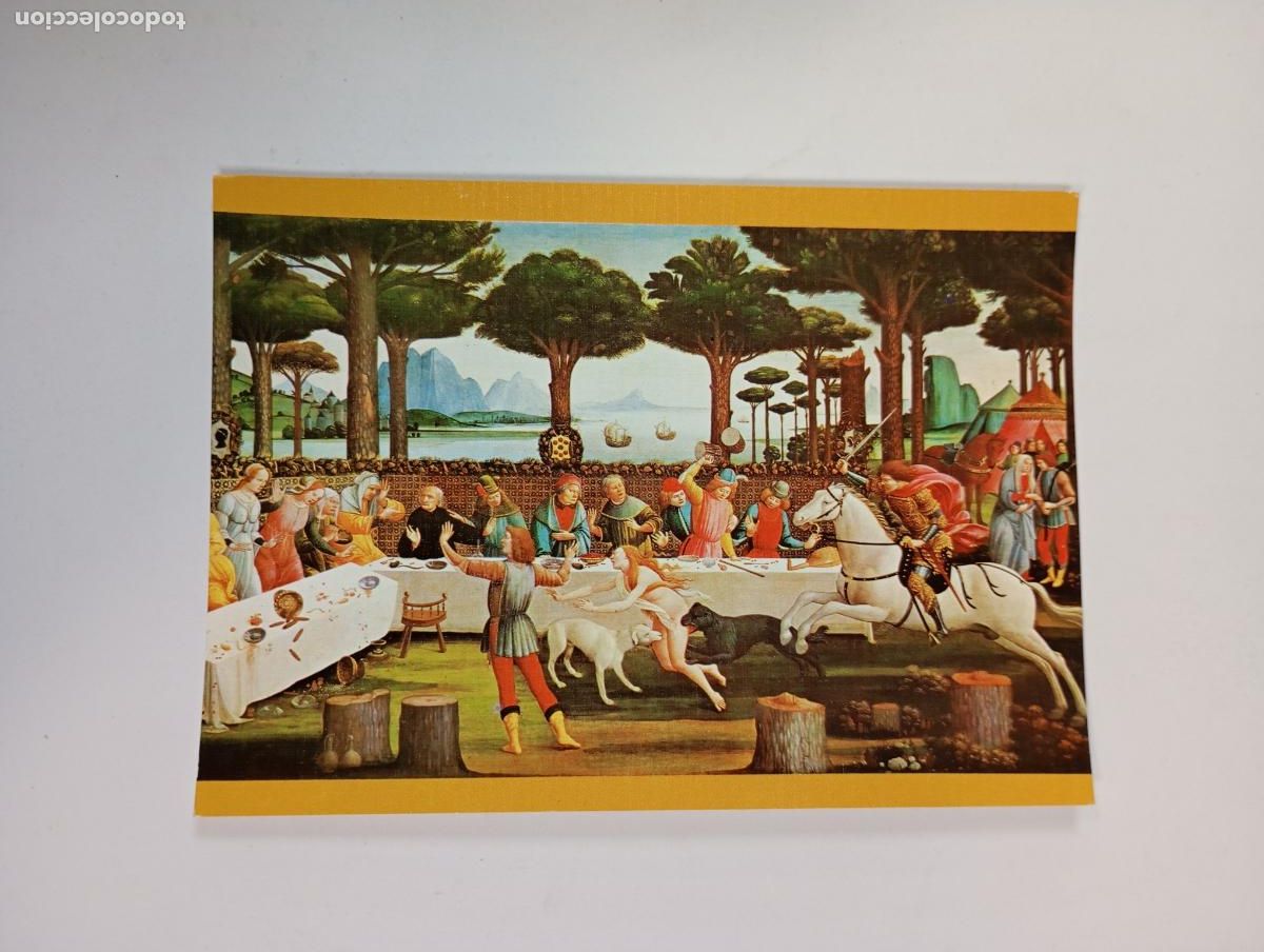 Postales: POSTAL BOTTICELLI. HISTORIA DE NASTAGIO DEGLI HONESTI. TDKP29B