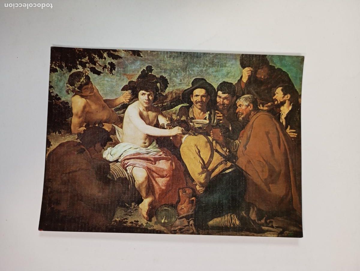 Postales: POSTAL DE VEL&Aacute;ZQUEZ. LOS BORRACHOS. TDKP29B