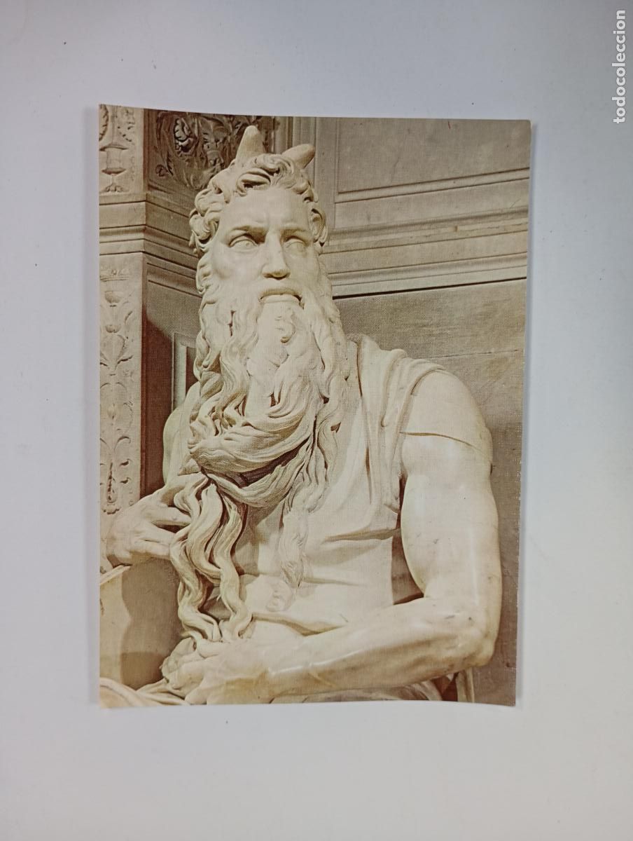 Postales: POSTAL ARTE RENACIMIENTO. MOIS&Eacute;S DE MIGUEL &Aacute;NGEL. TDKP29B