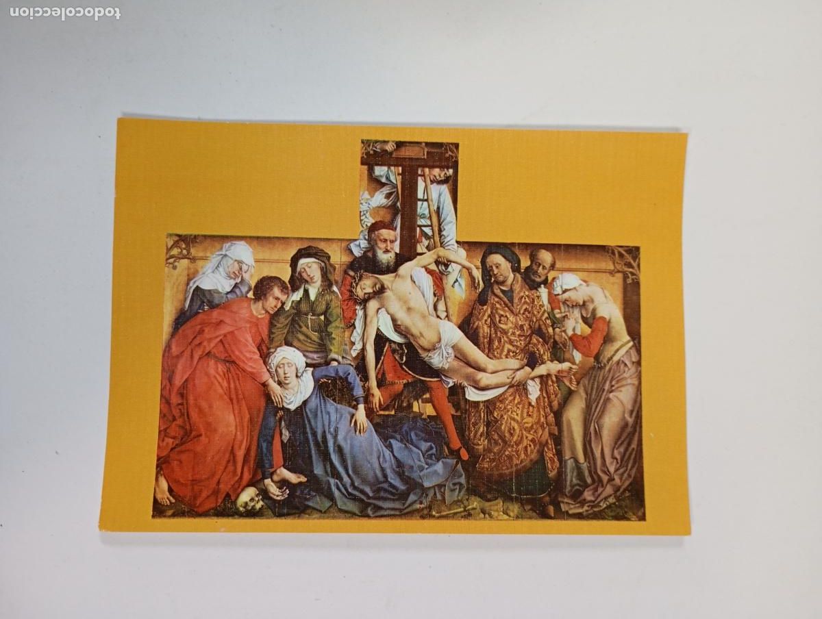Postales: POSTAL WEYDEN EL DESCENDIMIENTO. TDKP29B - Foto 1