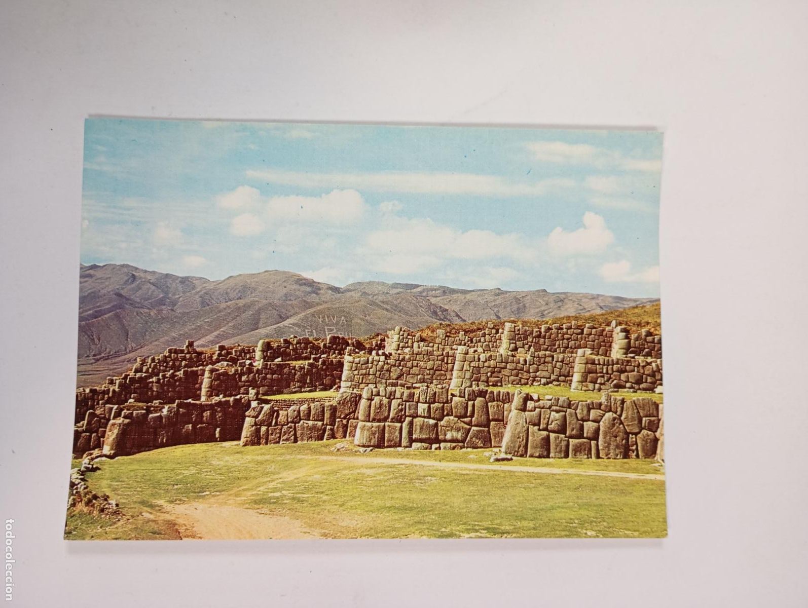 Postales: POSTAL ARTE PRECOLOMBINO. FORTALEZA DE SACSAHUM&Aacute;N. TDKP29B