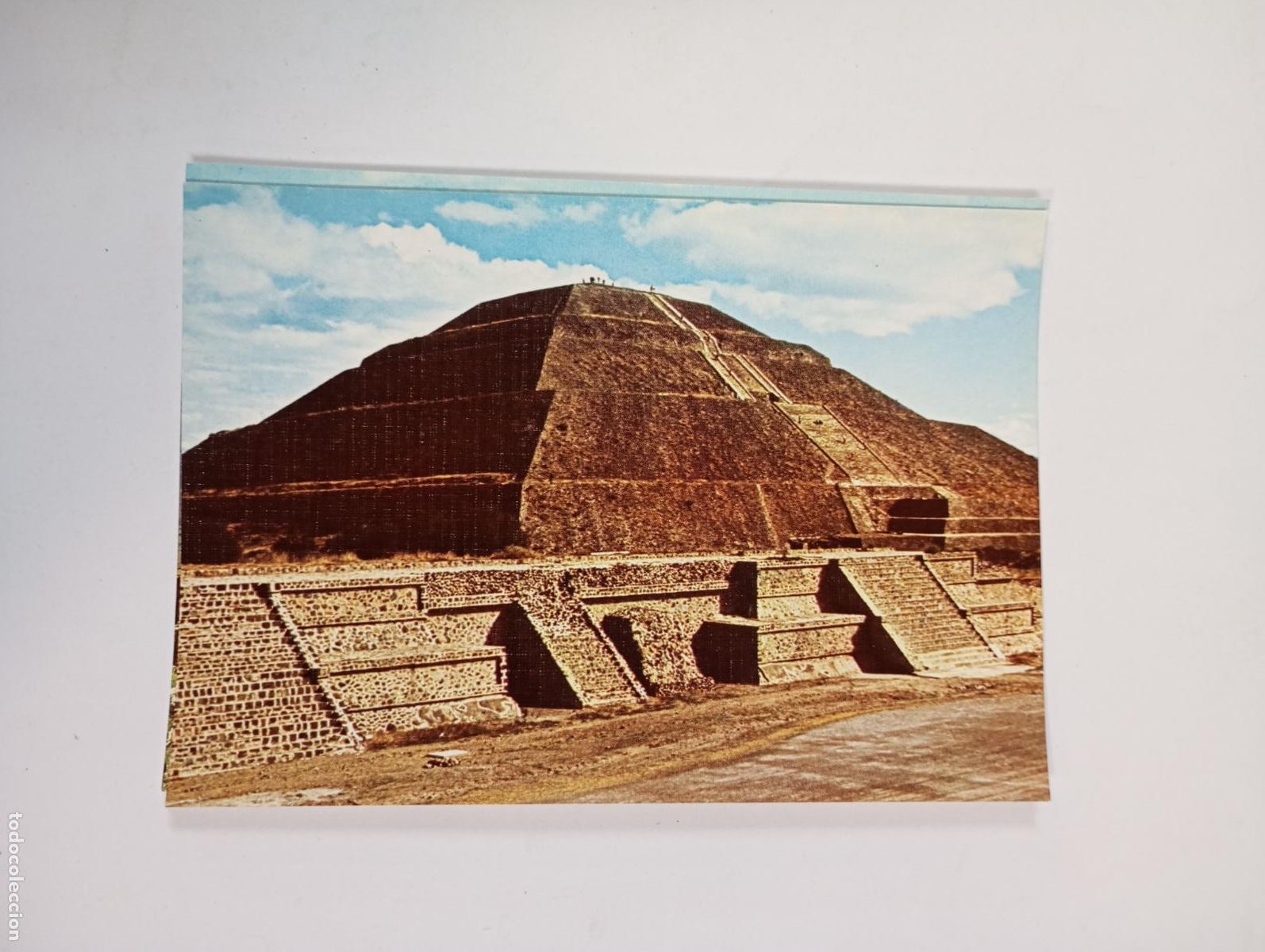 Postales: POSTAL ARTE PRECOLOMBINO. PIR&Aacute;MIDE DEL SOL. M&Eacute;XICO. TDKP29B