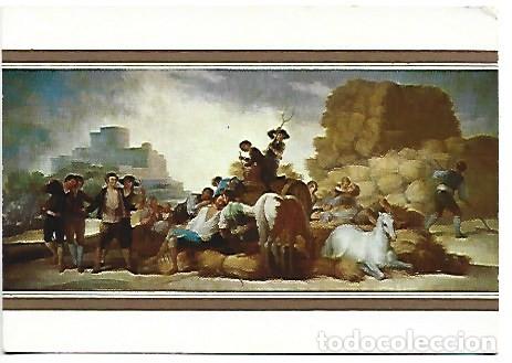 Postales: &rdquo; LA ERA / THE THRASHING-FLOOR&rdquo;.- (GOYA), MUSEO DEL PRADO - MADRID