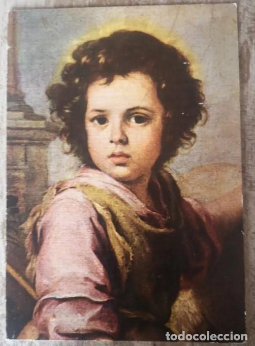 Postales: COLECCI&Oacute;N SAVIR, N&Uacute;MERO 41 - MURILLO -EL BUEN PASTOR. DETALLE