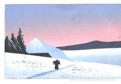 Postales: HANDGEMALTE POSTKARTE TORELLI AQUARELE CIRCULA A BARCELONA