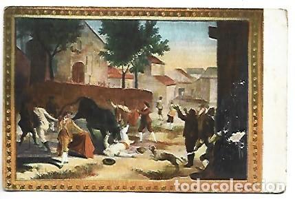 Postales: EL TORO DEL AGUARDINTE EN CARABANCHEL ALTO, MONASTERIO DEL ESCORIAL