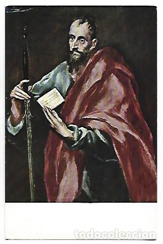 Postales: &rdquo; SAN PABLO / SAINT PAUL &rdquo;.- (GRECO).- CATEDRAL DE TOLEDO