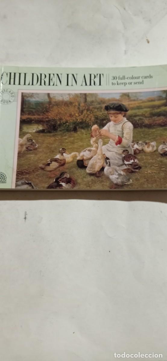 Postales: Children in art. Postcard book. Pavilion books. 1989