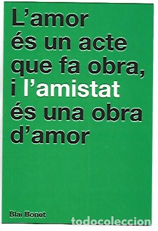 Postales: &rdquo; EL PODER I LA VERDOR &rdquo;.- (BLAI BONET) - Foto 1