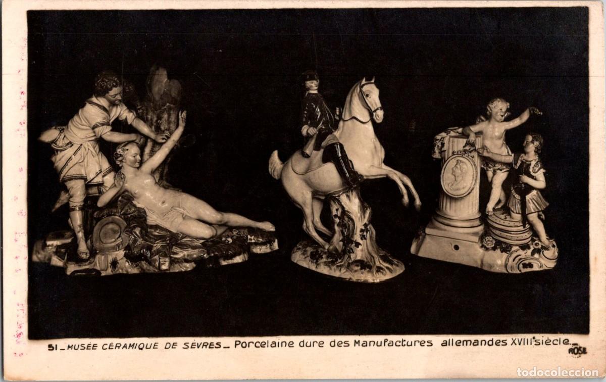 Postales: Museo de Cer&aacute;mica de S&egrave;vres - Porcelana de pasta dura de fabricantes alemanes Siglo XVIII - Cer&aacute;mica