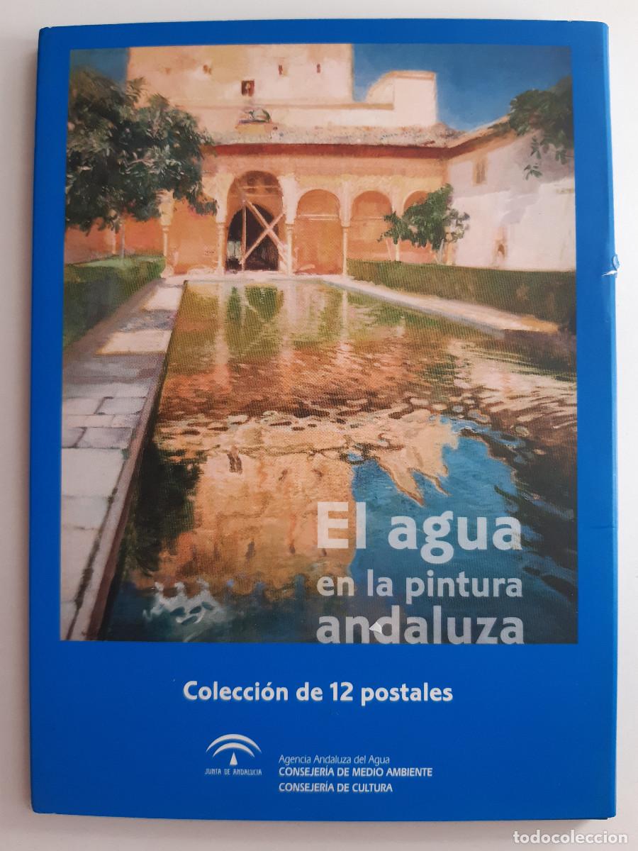 Postales: EL AGUA EN LA PINTURA ANDALUZA 12 POSTALES ESTUCHE PINTURAS PERRIER ZABALETA LABRADOR COTAN ABARZUZA
