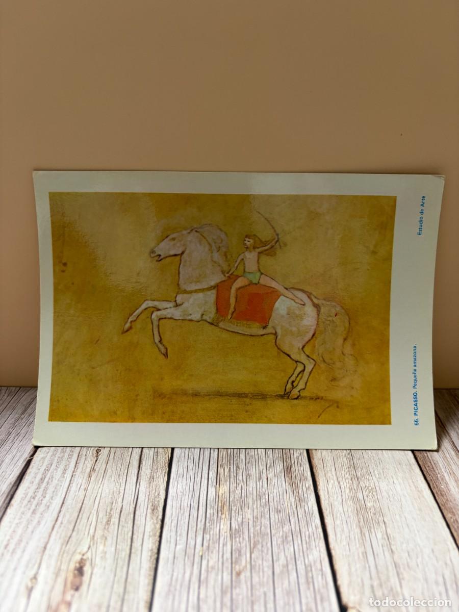 Postales: TARJETA POSTAL &ndash; 55. PICASSO &ndash; PEQUE&Ntilde;A AMANAZONA &ndash; ESTUDIO ARTE