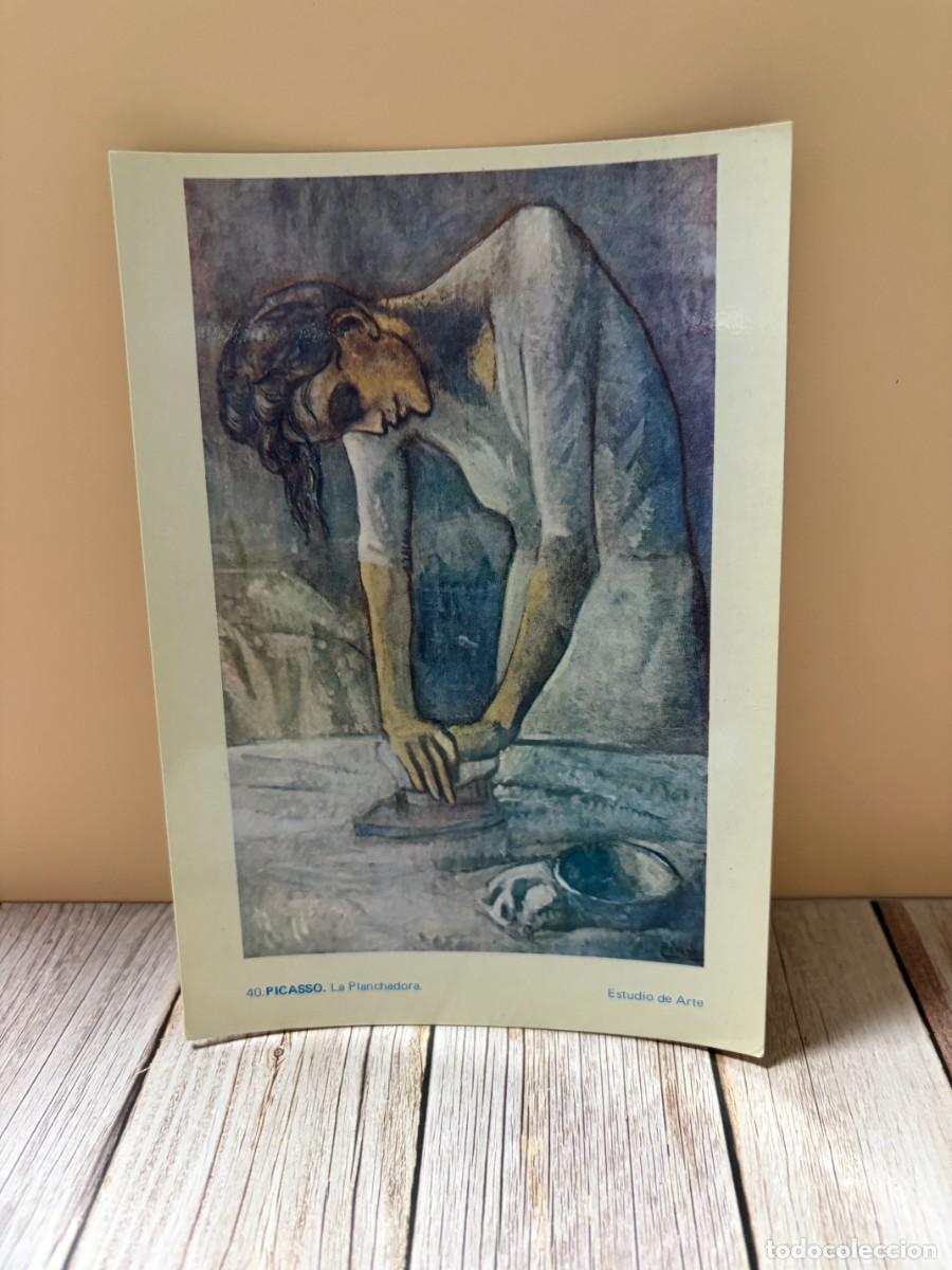 Postales: TARJETA POSTAL &ndash; 40. PICASSO &ndash; LA PLANCHADORA &ndash; ESTUDIO DE ARTE