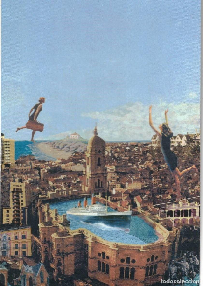 Postales: :::: PH649 - POSTAL - LORENZO SAVAL - DESTINO MALAGA - COLLAGE 2011