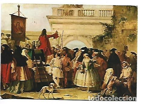 Postales: &rdquo; EL CHARLATAN &rdquo;.- (GIOVANNI BATTISTA TIEPOLO), LEGADO CAMBO - MUSEO DE ARTE DE BARCELONA