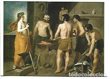 Postales: &rdquo; LA FRAGUA DE VULCANO &rdquo;.- (DIEGO VELAZQUEZ DE SILVA).- MUSEO DEL PRADO / MADRID