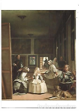 Postales: &rdquo; LAS MENINAS O LA FAMILIA DE FELIPE IV &rdquo;, ( VELAZQUEZ ).- MUSEO DEL PRADO - MADRID