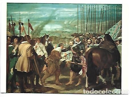 Postales: &rdquo; LAS LANZAS O RENDICION DE BREDA &rdquo;, ( DIEGO VELAZQUEZ ).- MUSEO DEL PRADO - MADRID
