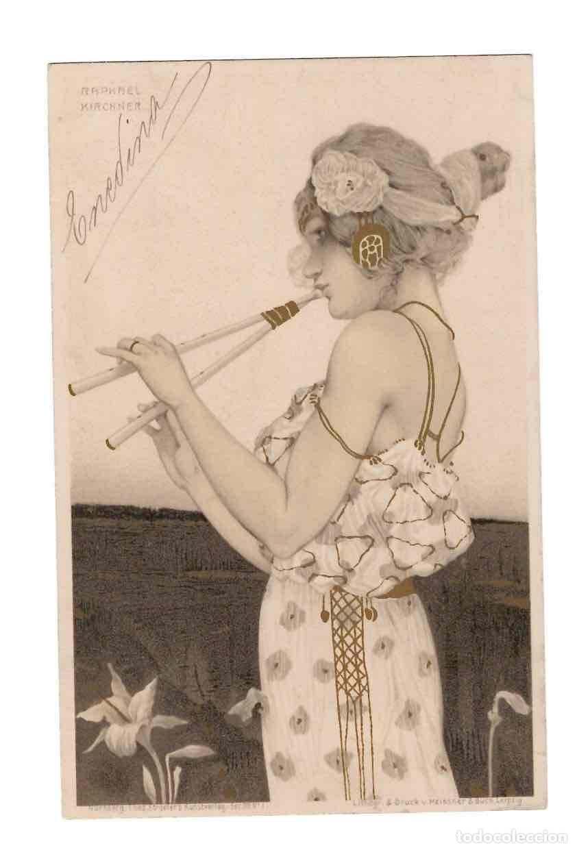 Postales: TARJETA POSTAL MODERNISTA DE RAPHAEL KIRCHNER. A&Ntilde;O 1901