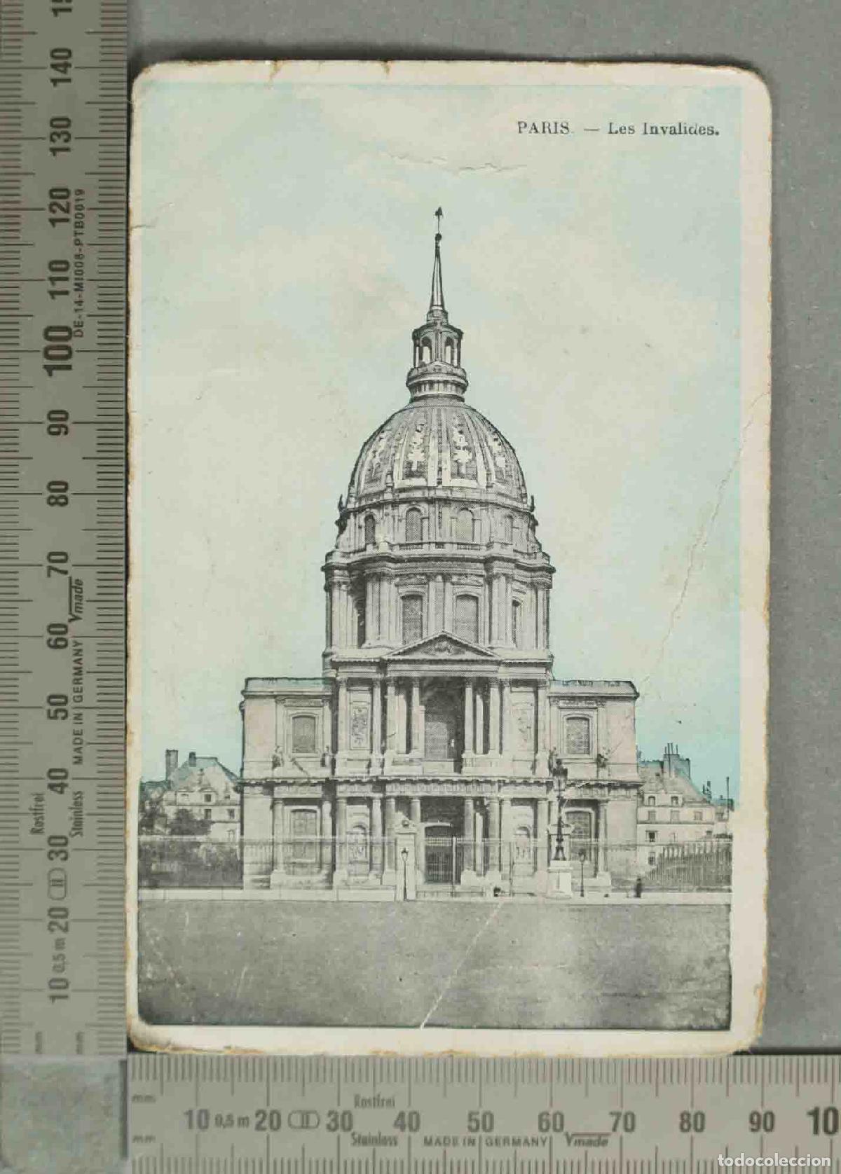 Postales: POSTAL. Paris - Les Invalides - D&ocirc;me des Invalides