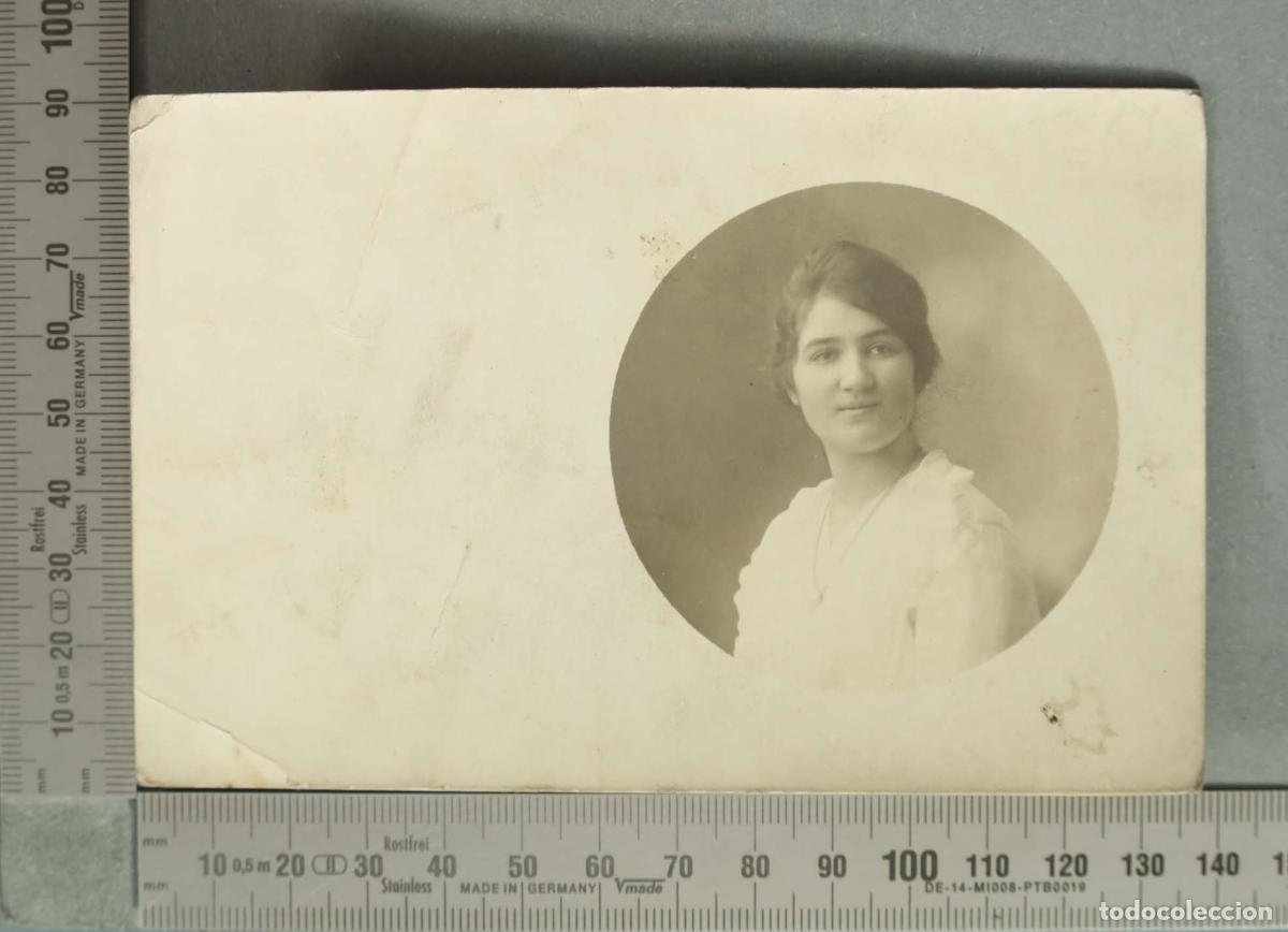 Postales: POSTAL FOSTAL. Retrato de una dama. HACIA 1920