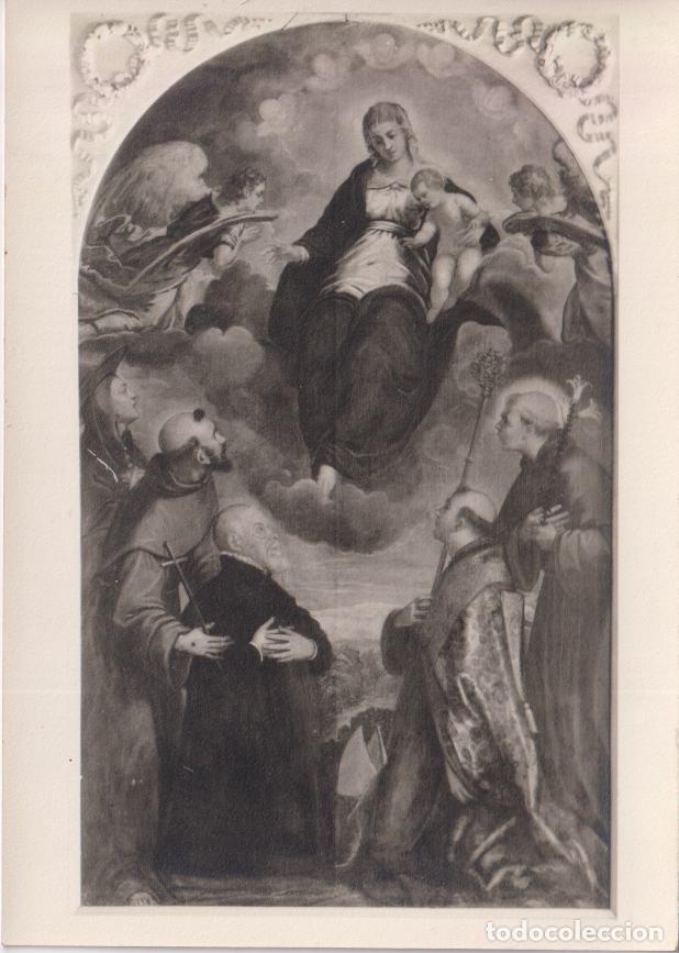 Postales: POSTAL DE LA OBRA DE PAOLO V&Eacute;RON&Eacute;SE, VIRGEN EN LA GLORIA - PHOTOSALLIS - S/C