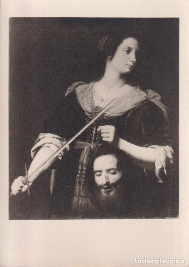 Postales: POSTAL DE LA OBRA DE BARBIERI, JUDITH PORTANDO LA CABEZA DE HOLOFERNES - PHOTO SALLIS - S/C