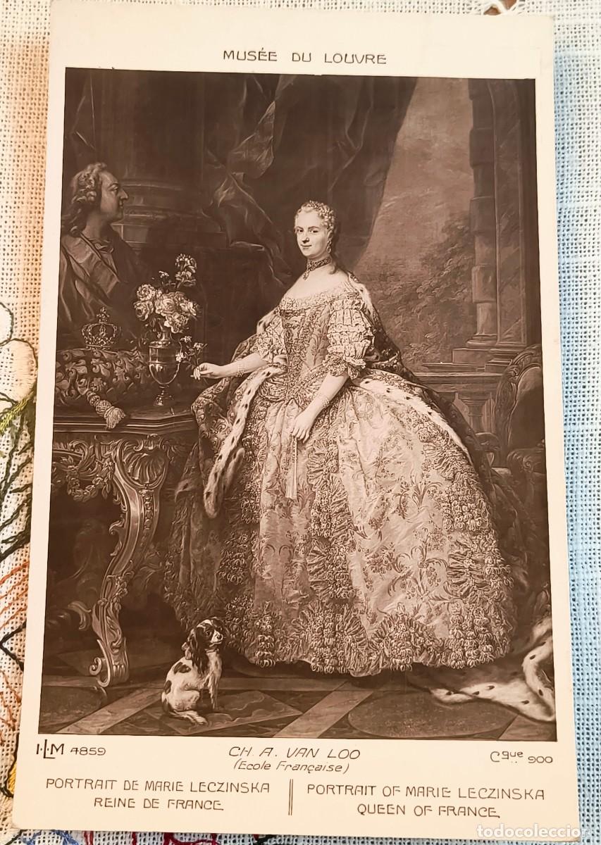 Postales: POSTAL | RETRATO REINA DE FRANCIA MARIE LECZINSKA