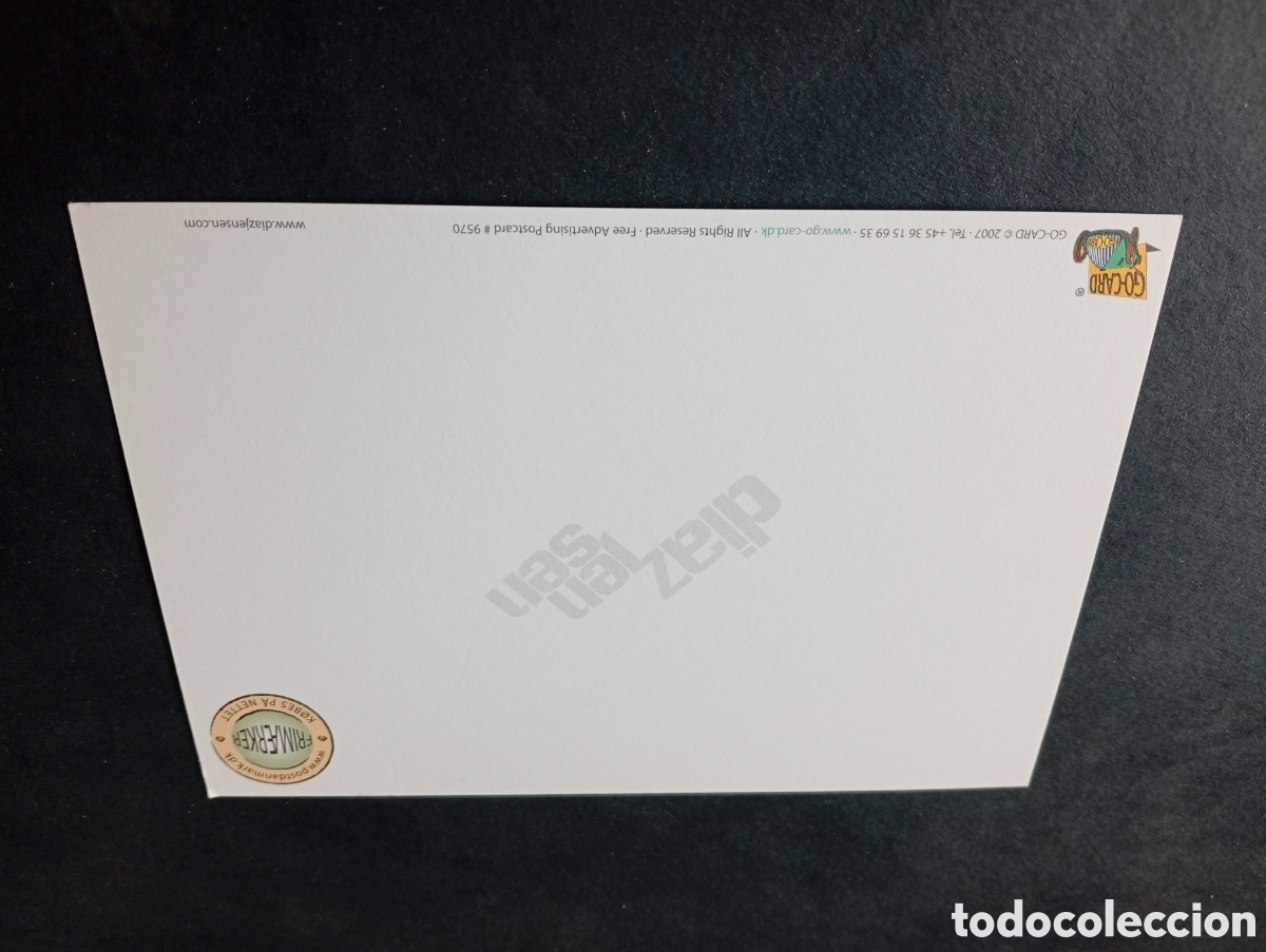 Postales: Postal go card, D&iacute;az Jen sen - Foto 2