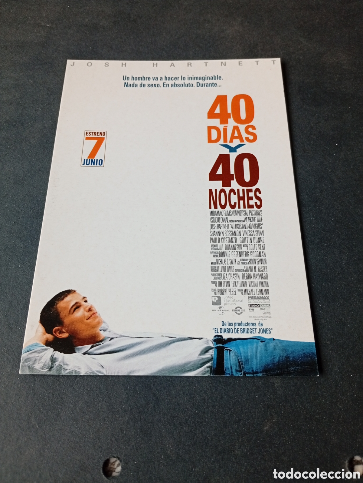Postales: Postal Cine 40 d&iacute;as y 40 noches