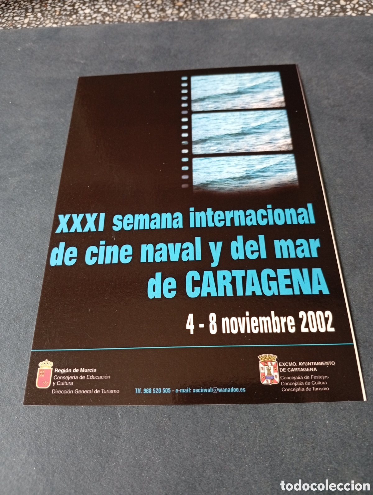 Postales: Postal Cine XXXI semana internacional de cine naval y del Mar de Cartagena