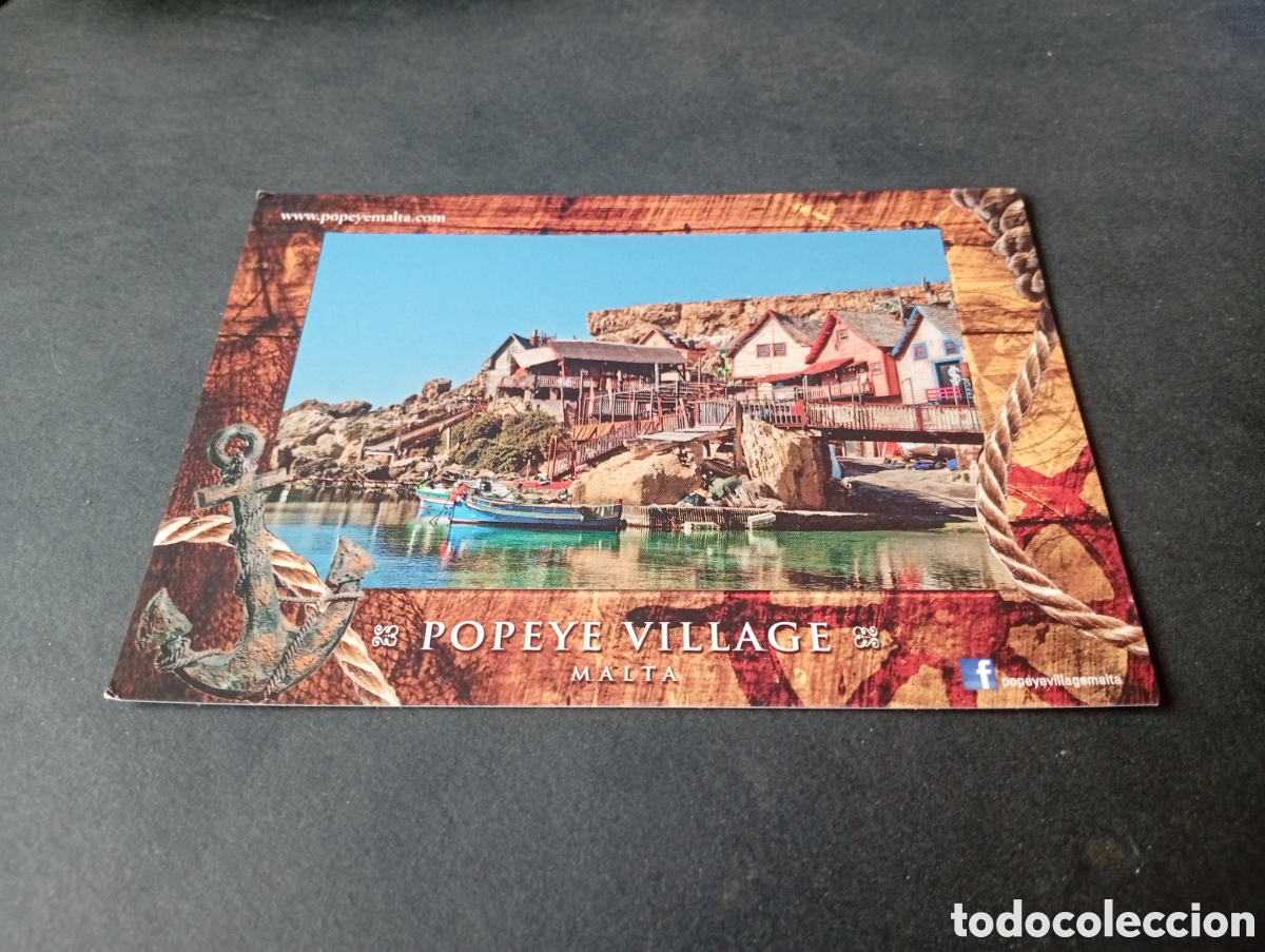 Postales: Postal cine Popeye village, Malta