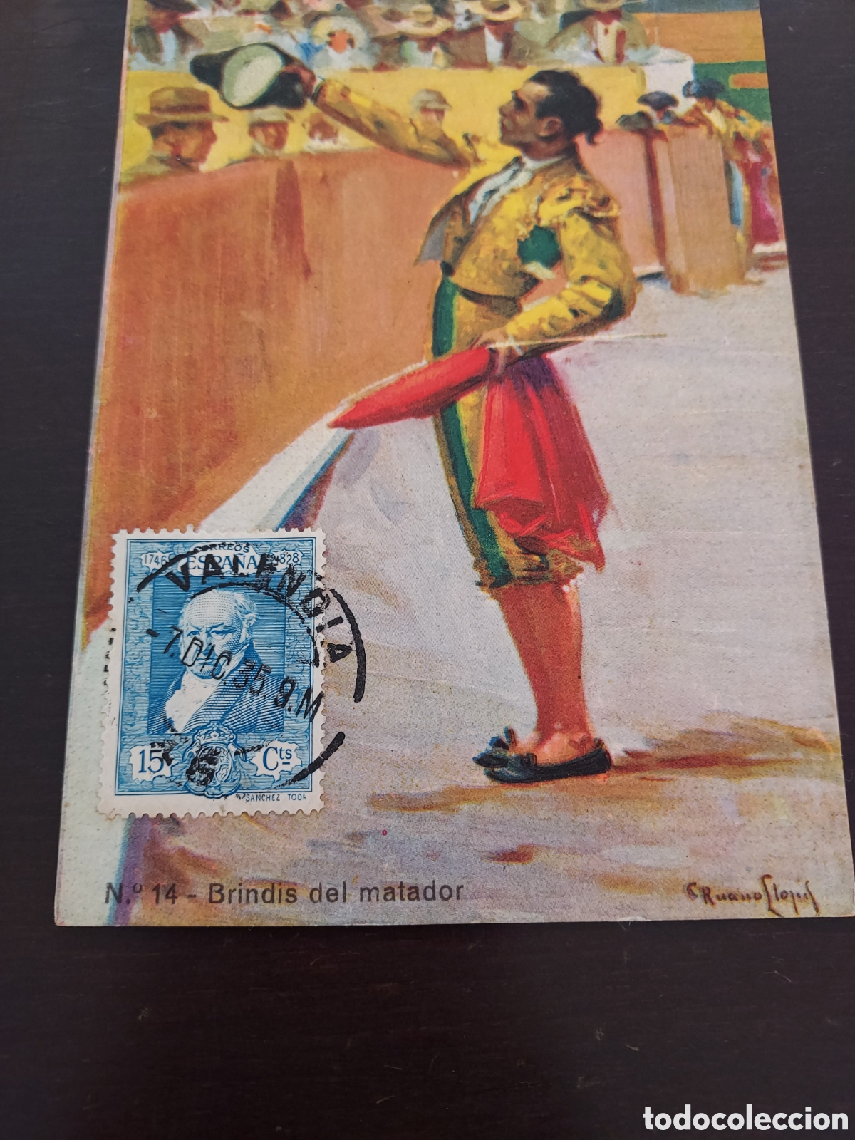 Postales: Postal num 14 - Brindis del matador - Foto 3