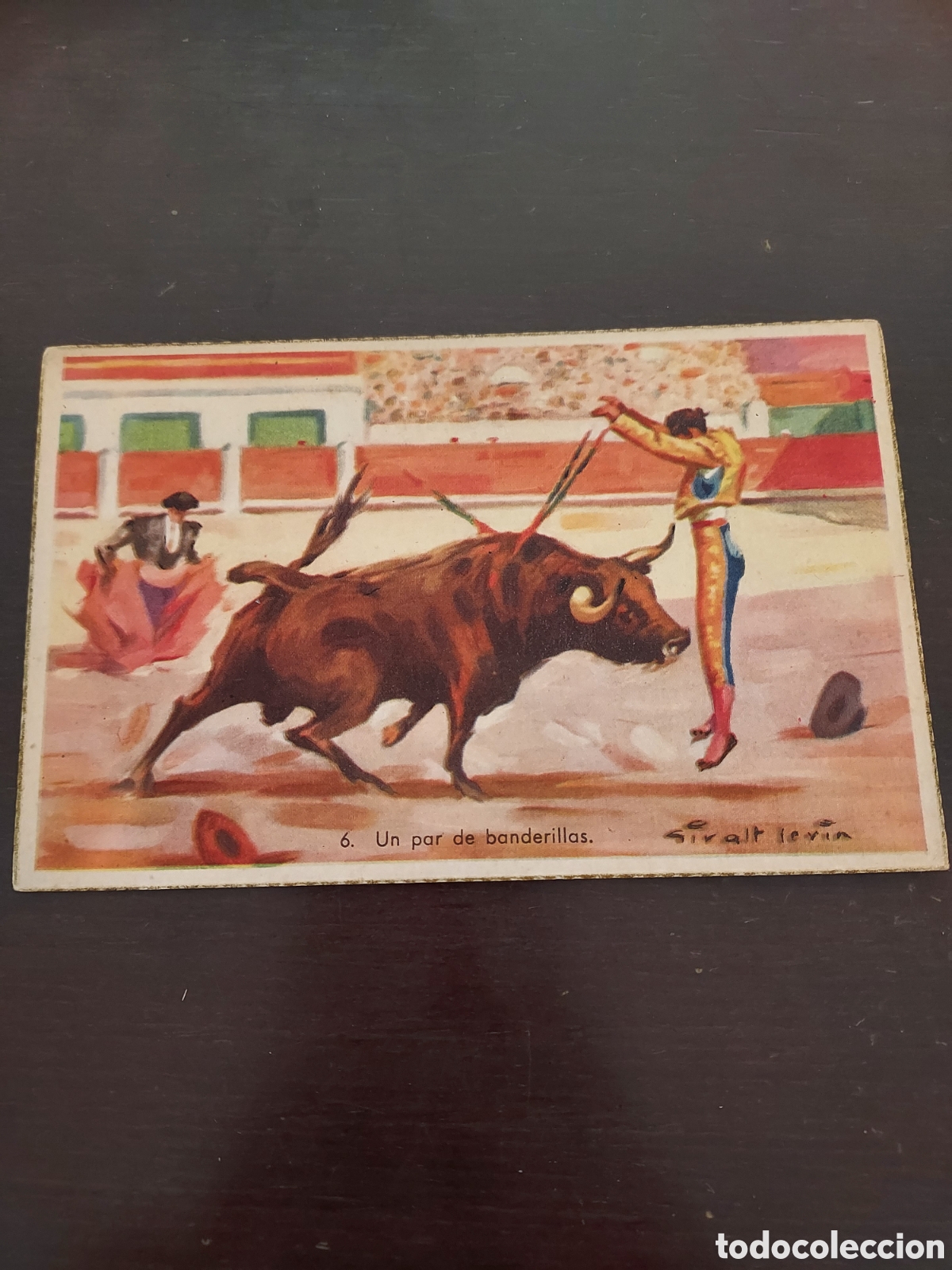 Postales: Postal num 6 - Un par de banderillas