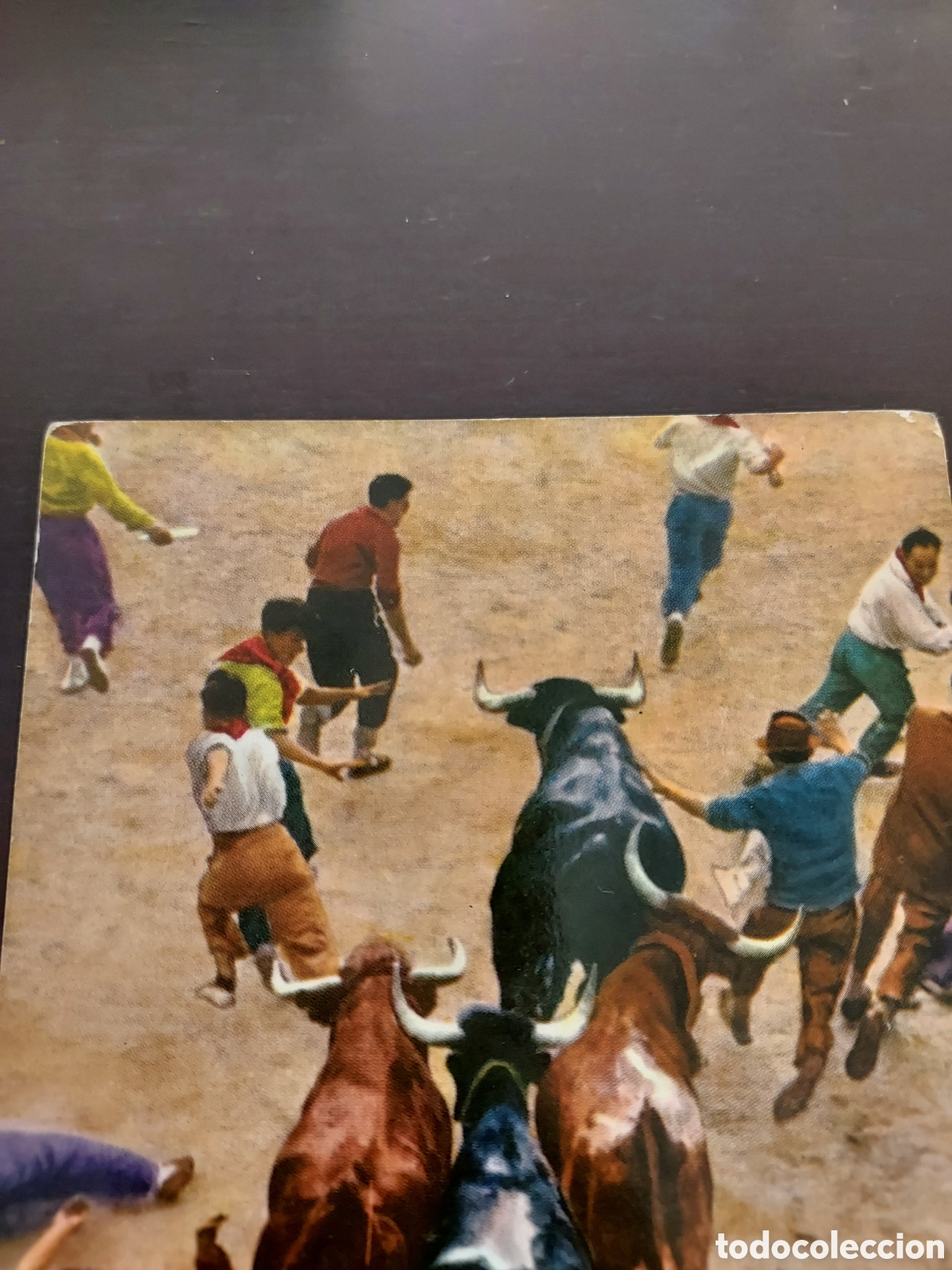 Postales: Postal del encierro de los toros de San Ferm&iacute;n - Foto 2