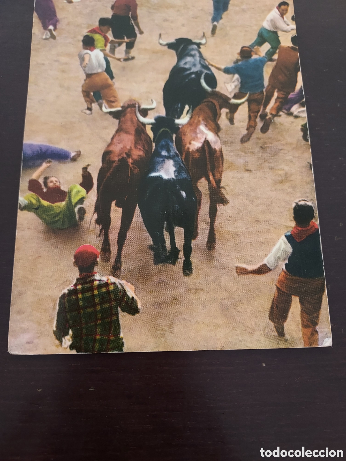 Postales: Postal del encierro de los toros de San Ferm&iacute;n - Foto 3