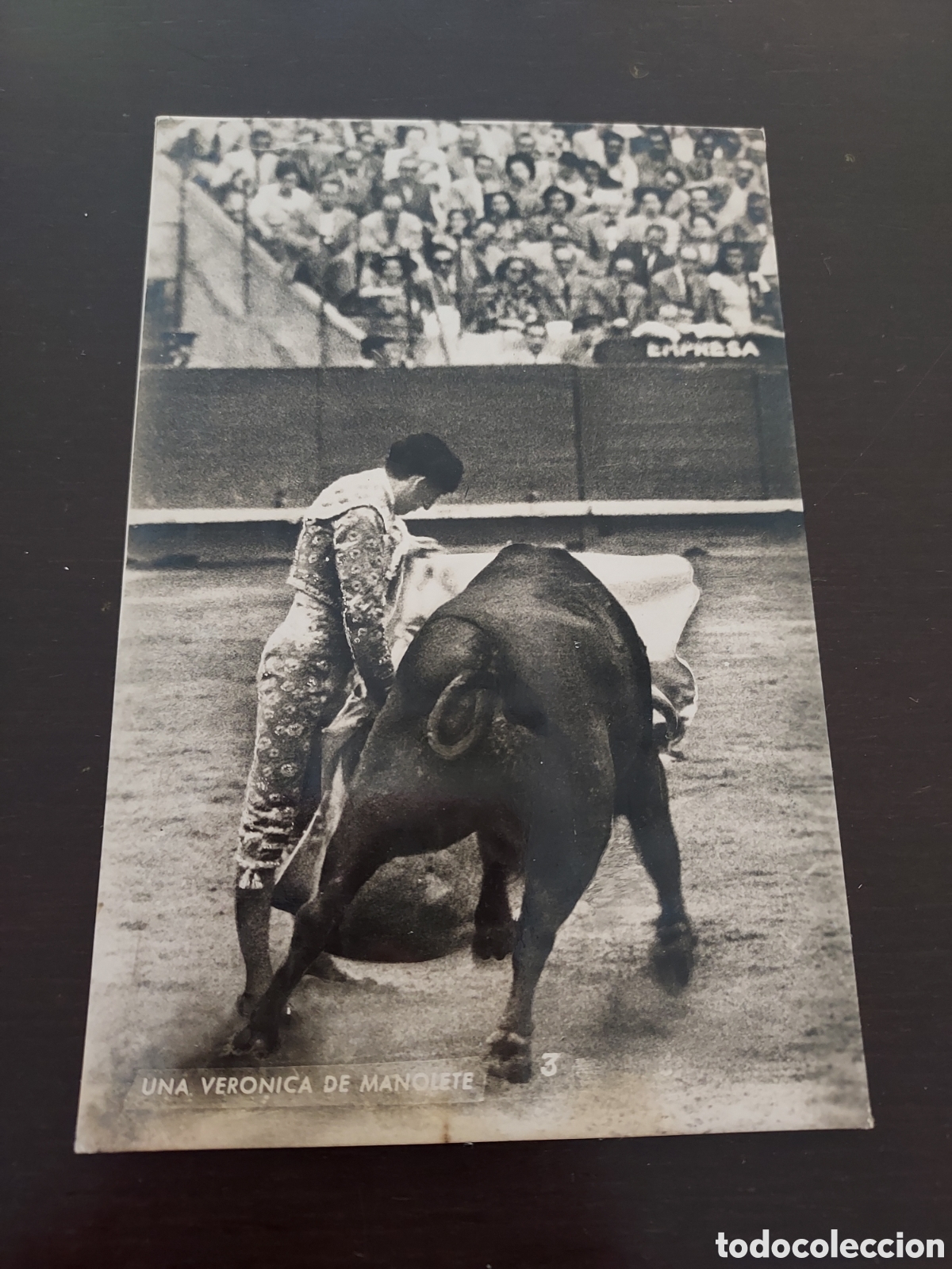 Postales: Postal - Una veronica de Manolete
