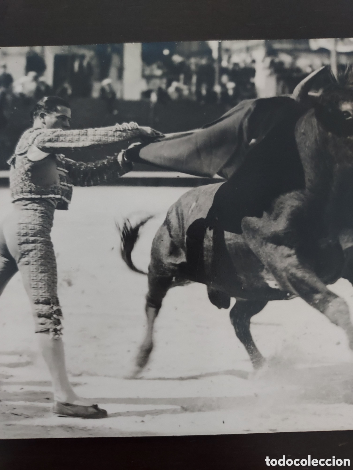 Postales: Postal tauromaquia en blanco y negro - Foto 3