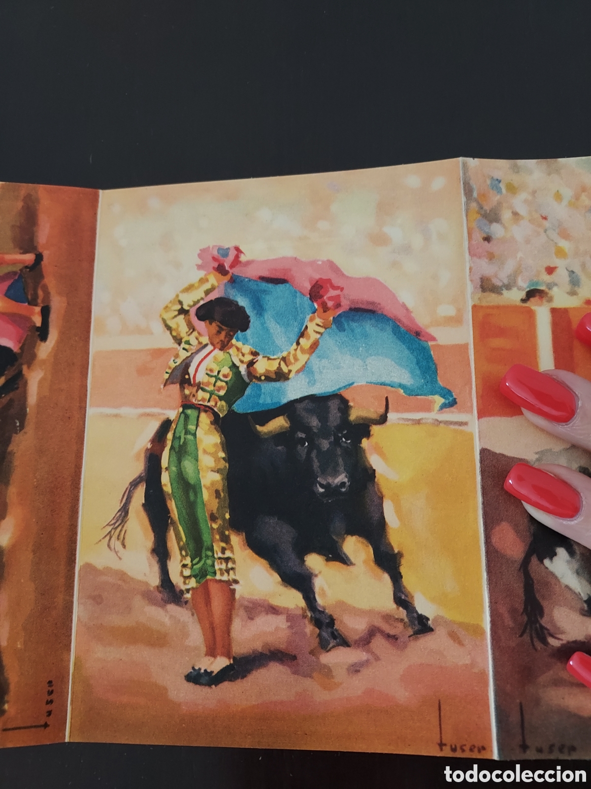 Postales: Desplegable de postales taurinas - Foto 3