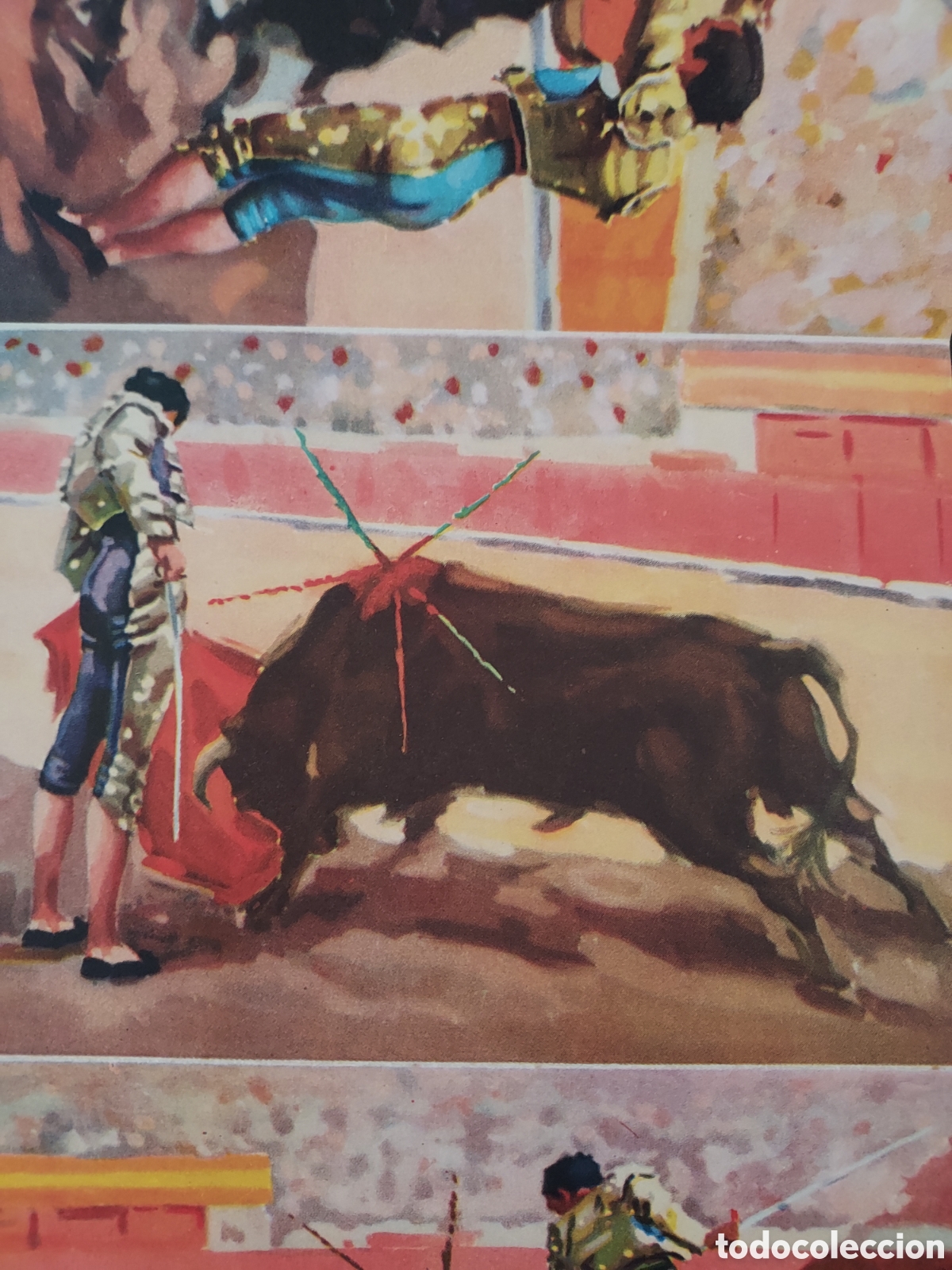 Postales: Desplegable de postales taurinas - Foto 5